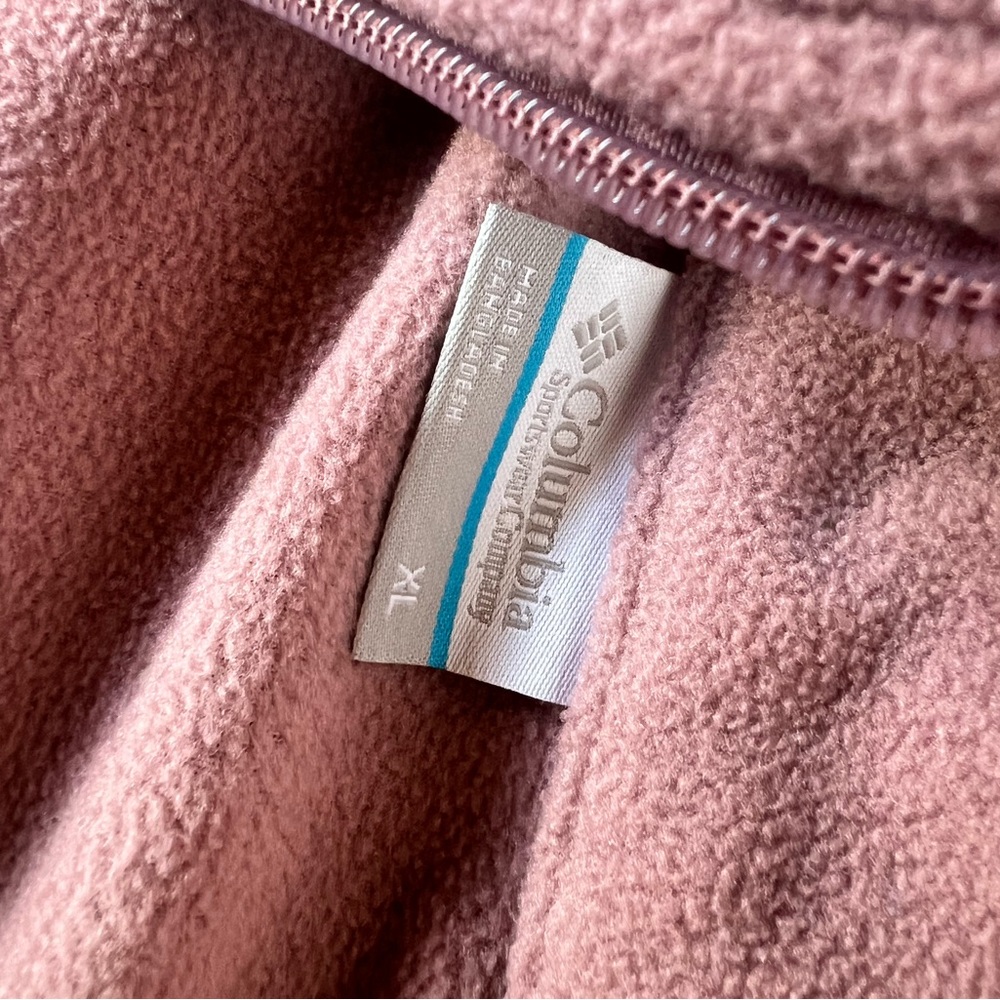 Columbia Mauve Fleece Jacket - Picture 2 of 4